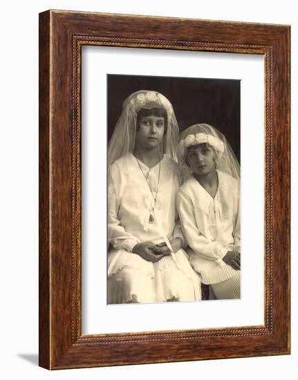 Foto Ak Klothilde Und Dafalda Von Thurn Und Taxis-null-Framed Photographic Print