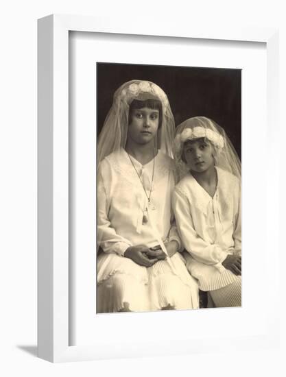 Foto Ak Klothilde Und Dafalda Von Thurn Und Taxis-null-Framed Photographic Print