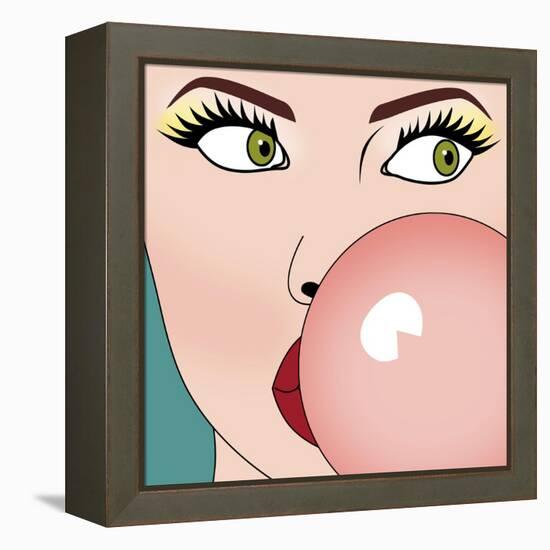 Foto Bubble Gum-Mark Ashkenazi-Framed Premier Image Canvas