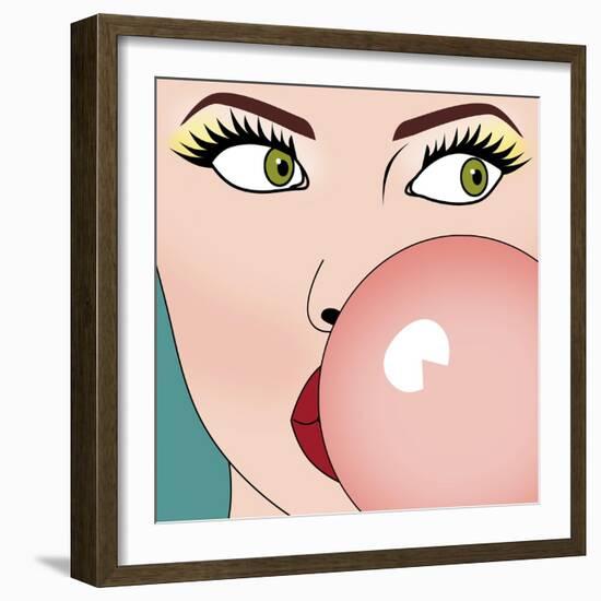 Foto Bubble Gum-Mark Ashkenazi-Framed Giclee Print