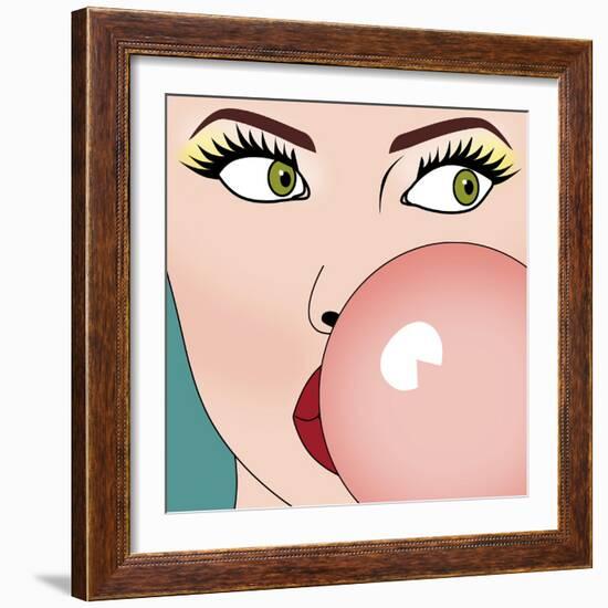 Foto Bubble Gum-Mark Ashkenazi-Framed Giclee Print