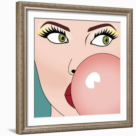 Foto Bubble Gum-Mark Ashkenazi-Framed Giclee Print