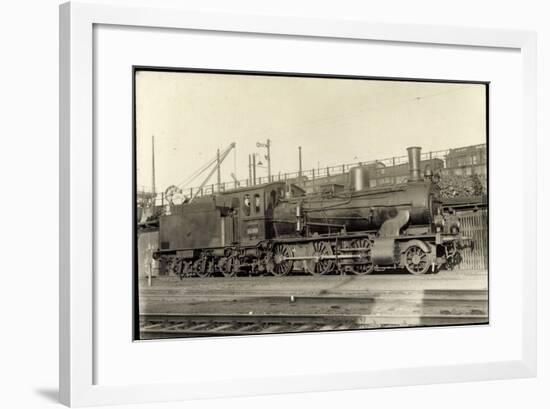 Foto Deutsche Güterlok Nr. 54 005 Preußen, Tender-null-Framed Giclee Print