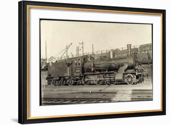 Foto Deutsche Güterlok Nr. 54 005 Preußen, Tender-null-Framed Giclee Print