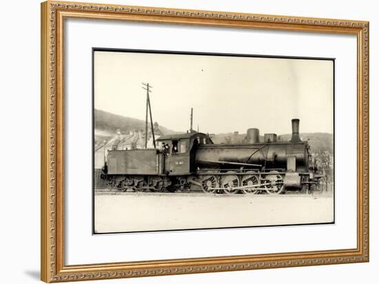 Foto Deutsche Güterlok Nr. 55 663 Preußen, Tender-null-Framed Giclee Print