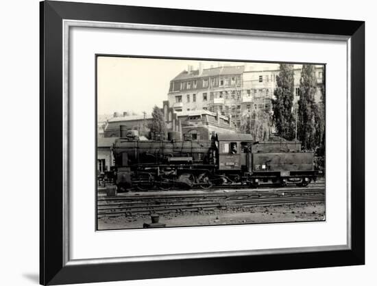 Foto Deutsche Güterlok Nr. 55 7254 Pfalz, Tender-null-Framed Giclee Print