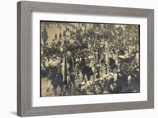 Foto Eisenach, Kutsche, Empfang Der Fürsten-null-Framed Giclee Print