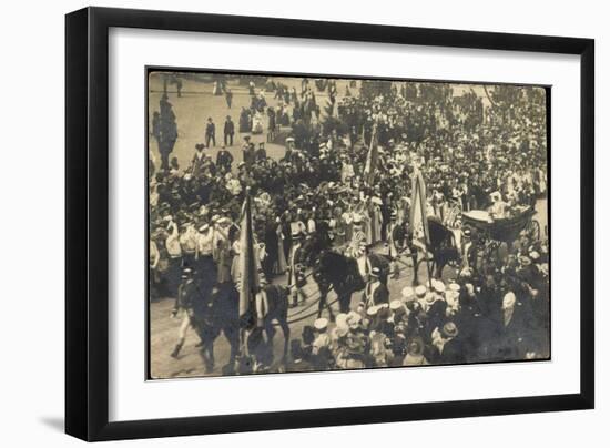 Foto Eisenach, Kutsche, Empfang Der Fürsten-null-Framed Giclee Print