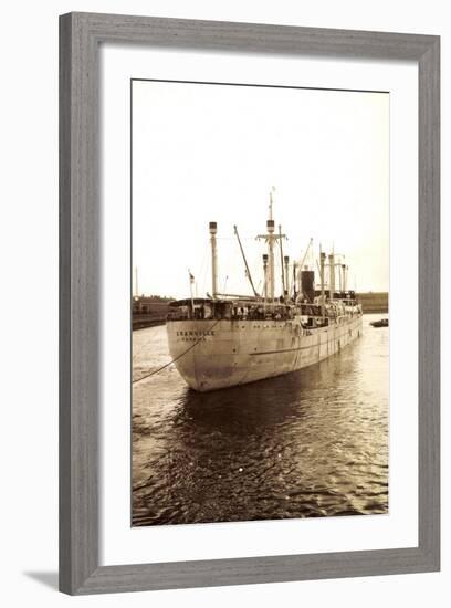 Foto Fred Olsen Line, Steamer Granville, Panama, 1930-null-Framed Giclee Print