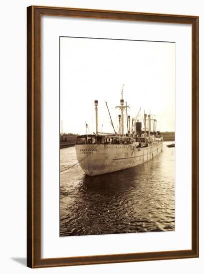 Foto Fred Olsen Line, Steamer Granville, Panama, 1930-null-Framed Giclee Print