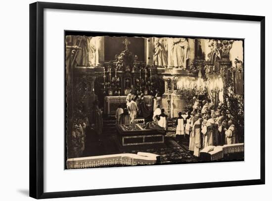 Foto Sybillenort Schlesien, Kronprinz, Kirche, Altar-null-Framed Giclee Print