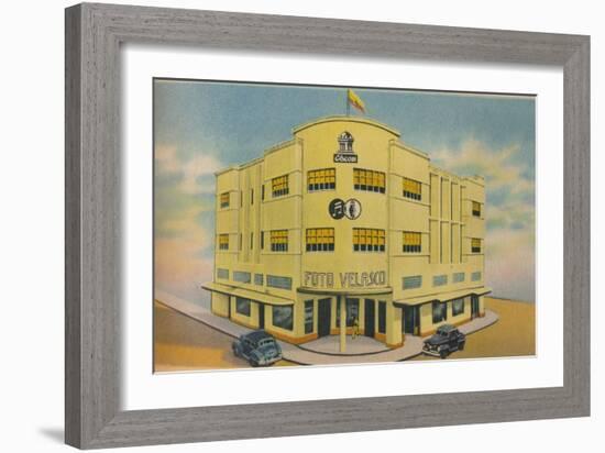 'Foto Volasco Building, Barranquilla', c1940s-Unknown-Framed Giclee Print