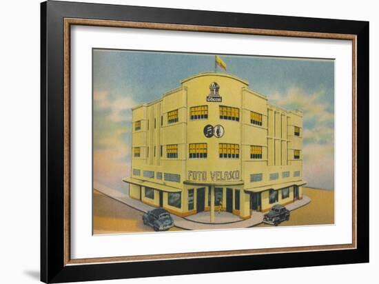 'Foto Volasco Building, Barranquilla', c1940s-Unknown-Framed Giclee Print