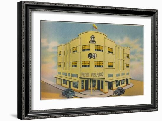 'Foto Volasco Building, Barranquilla', c1940s-Unknown-Framed Giclee Print