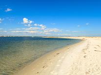 Beautiful Perdido Beach in Pensacola, Florida.-Fotoluminate LLC-Framed Premier Image Canvas