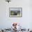 Foula Part of Shetland Islands. Cliffs in North at East Hoevdi with Natural Arch Gaada Stack-Martin Zwick-Framed Photographic Print displayed on a wall