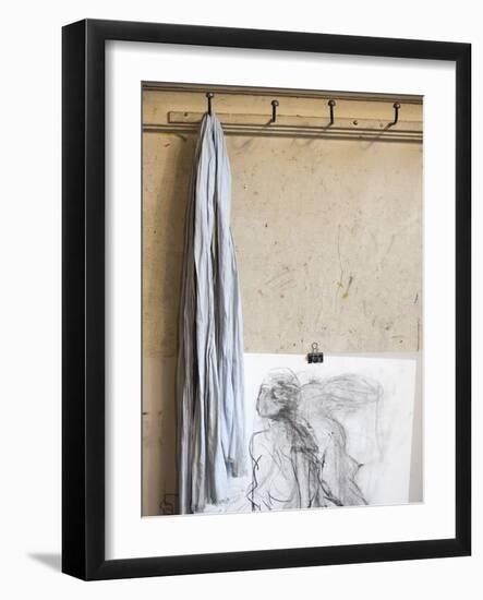 Foulard d'artiste-Gaetan Caron-Framed Art Print