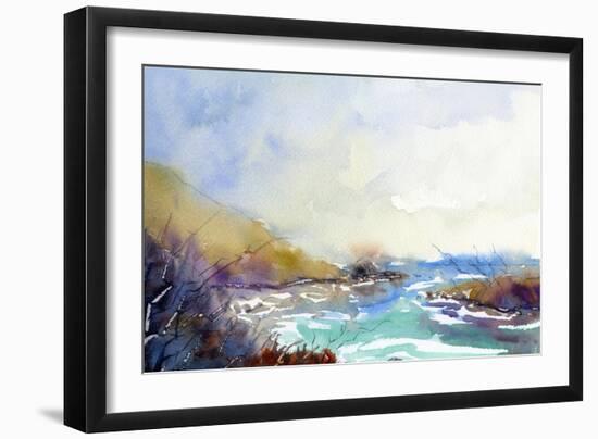 Found Beach-null-Framed Giclee Print