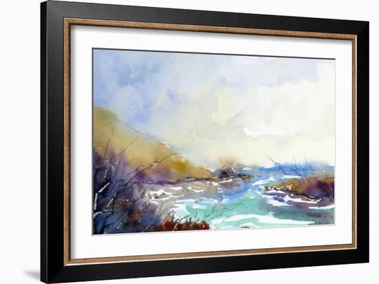 Found Beach-null-Framed Giclee Print