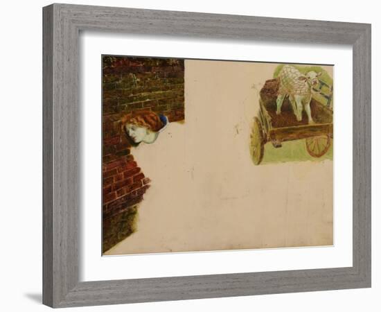 Found, c.1854-Dante Gabriel Rossetti-Framed Giclee Print