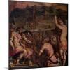 Foundation of Florentia, a Roman Settlement, 1563-1565-Giorgio Vasari-Mounted Giclee Print