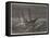 Foundering of the Hibernia-null-Framed Premier Image Canvas