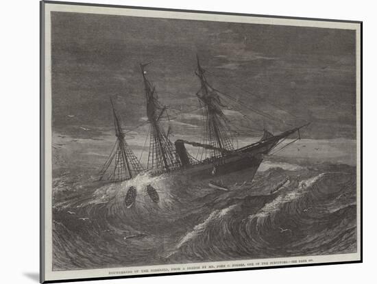 Foundering of the Hibernia-null-Mounted Giclee Print