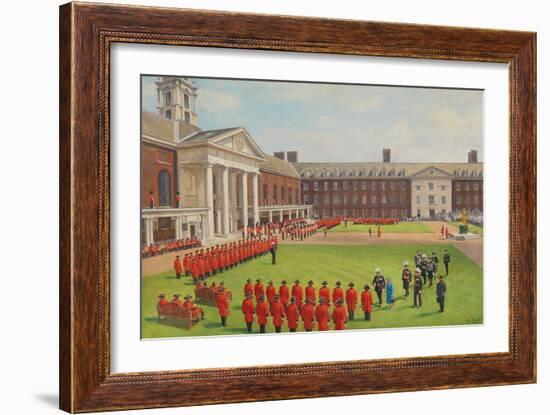 Founders Day, 8Th June, 2006 (Oil on Canvas)-Julian Barrow-Framed Giclee Print