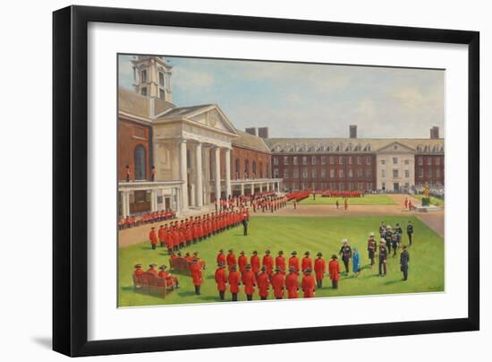 Founders Day, 8Th June, 2006 (Oil on Canvas)-Julian Barrow-Framed Giclee Print