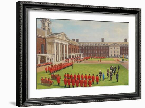 Founders Day, 8Th June, 2006 (Oil on Canvas)-Julian Barrow-Framed Giclee Print