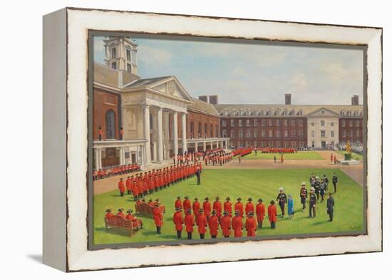 Founders Day, 8Th June, 2006 (Oil on Canvas)-Julian Barrow-Framed Premier Image Canvas