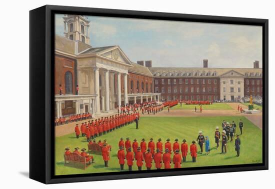 Founders Day, 8Th June, 2006 (Oil on Canvas)-Julian Barrow-Framed Premier Image Canvas