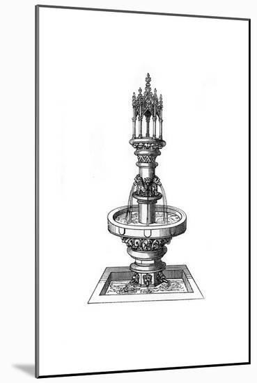 Fountain, 1470-1483-Henry Shaw-Mounted Premium Giclee Print
