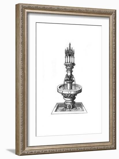 Fountain, 1470-1483-Henry Shaw-Framed Giclee Print