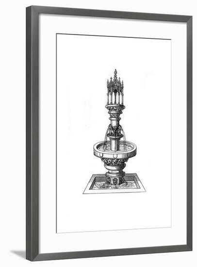 Fountain, 1470-1483-Henry Shaw-Framed Premium Giclee Print