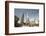 Fountain and Monument, Augustus Plaza, Leipzig, Germany-Dave Bartruff-Framed Photographic Print