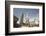 Fountain and Monument, Augustus Plaza, Leipzig, Germany-Dave Bartruff-Framed Photographic Print