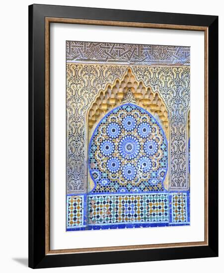 Fountain at Bab El Assa, Tangier, Morocco, North Africa-Neil Farrin-Framed Photographic Print