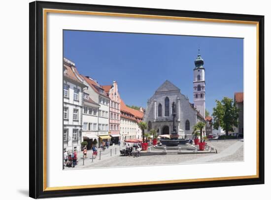 Fountain at the Market Square-Markus Lange-Framed Photographic Print