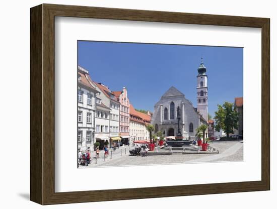 Fountain at the Market Square-Markus Lange-Framed Photographic Print