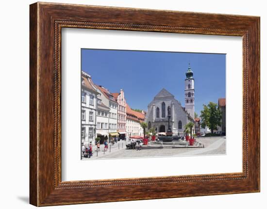 Fountain at the Market Square-Markus Lange-Framed Photographic Print