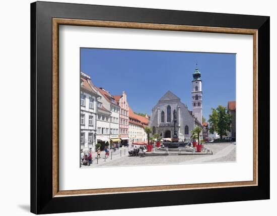 Fountain at the Market Square-Markus Lange-Framed Photographic Print