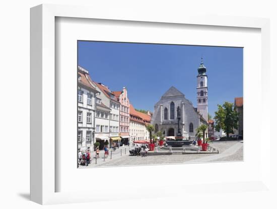 Fountain at the Market Square-Markus Lange-Framed Photographic Print