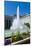 Fountain at the Temple Square, Salt Lake City, Utah, USA-null-Mounted Photographic Print