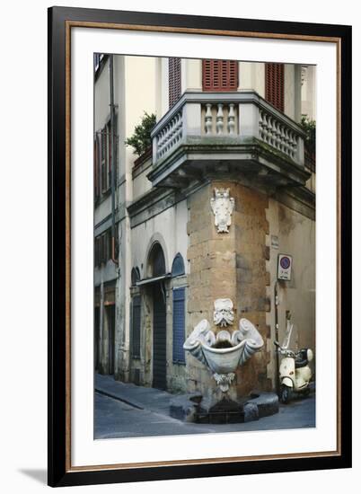 Fountain Corner-Irene Suchocki-Framed Giclee Print