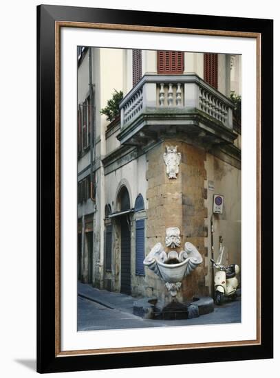 Fountain Corner-Irene Suchocki-Framed Giclee Print