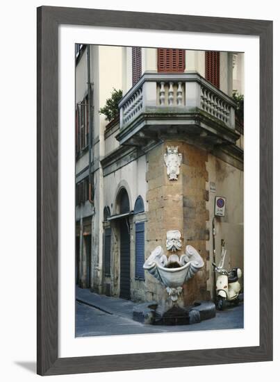 Fountain Corner-Irene Suchocki-Framed Giclee Print