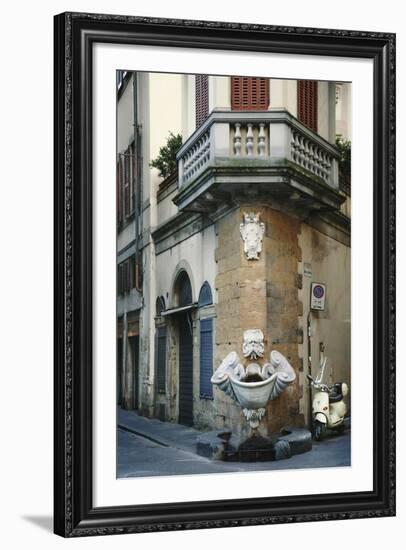 Fountain Corner-Irene Suchocki-Framed Giclee Print