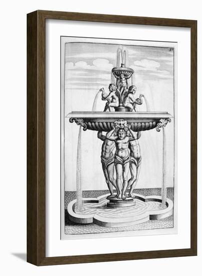 Fountain Design, 1664-Georg Andreas Bockler-Framed Giclee Print