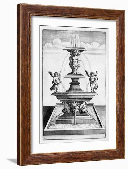 Fountain Design, 1664-Georg Andreas Bockler-Framed Giclee Print